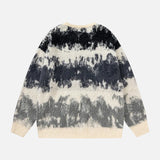 Oversize Hip Hop Tie Dye Knit Sweater