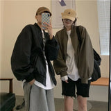 Windbreaker Y2k Oversized Bomber Jacket