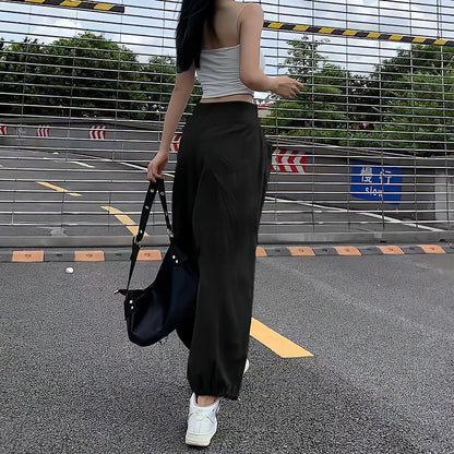 Y2k Baggy Harem Cargo Pants