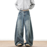 Baggy Handsome Wide Leg Denim Jeans