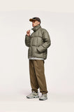 Solid Color Puffer Jacket