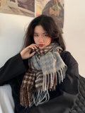 Vintage Houndstooth Scarves