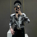 Ice Silk Casual Thin Long-Sleeved Shirt