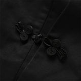 Black Mandarin Women's Shirt