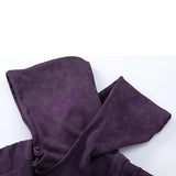 Double-hooded Embroidery Gothic Hoodie