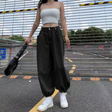 Y2k Baggy Harem Cargo Pants