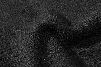 Ripped White Stitches Sweater