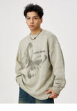 Y2K Butterfly Oversized Sweater