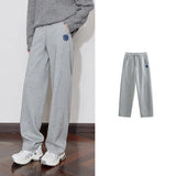 New Denim Flower Autumn Sweatpants