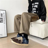 Japanese Style Detailed Baggy Pants