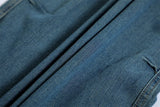 Retro Loose Denim Cargo Pants