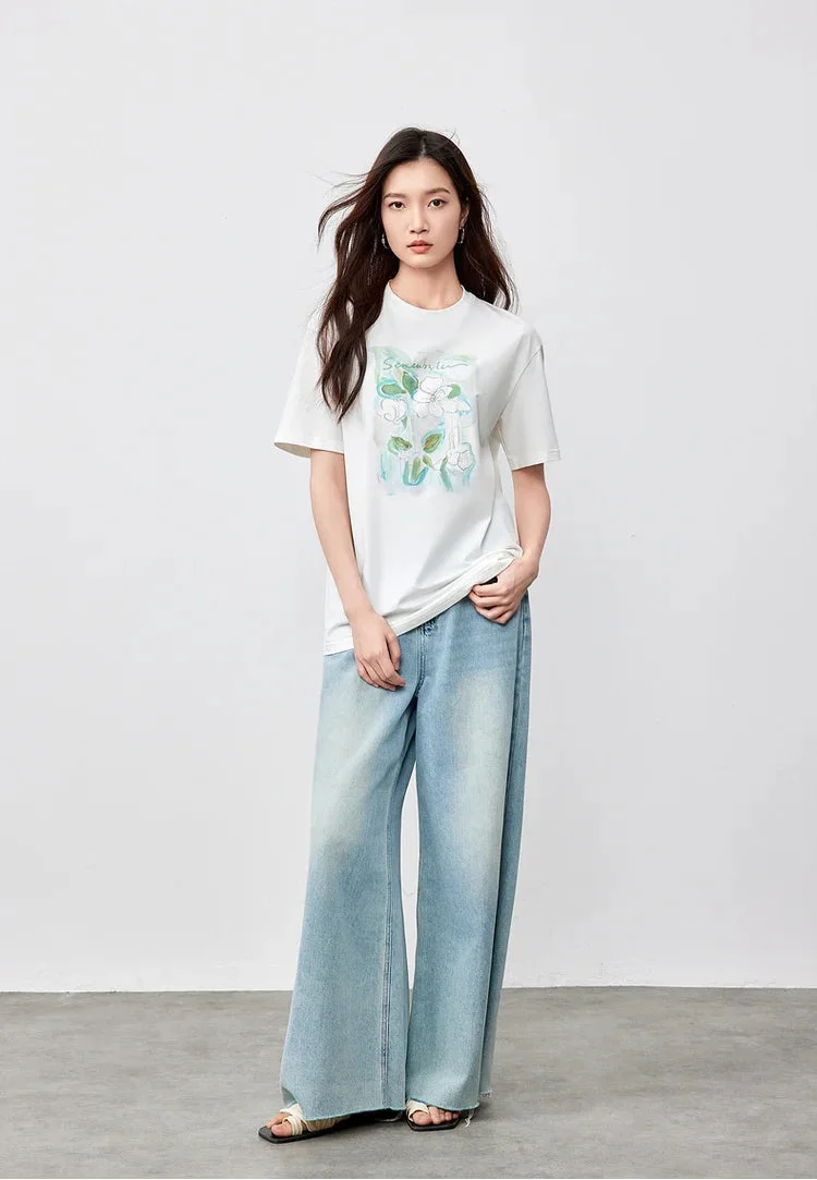 Comfortable Loose Summer Round T-Shirt