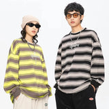 Vintage Striped Gothic Sweatshirt