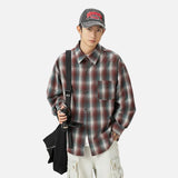 Versatile Plaid Casual Long Sleeve Shirt