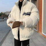 Cozy Corduroy Padded Winter Parka Puffer Jacket