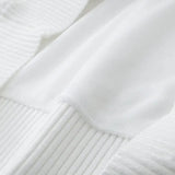 Warm Knitted Solid Color Classic Sweater