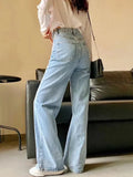 Y2k High Waist Blue Denim Jeans