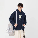 Long-lasting Robot Print Casual Hoodie