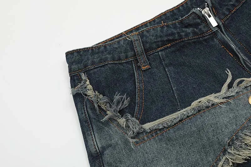 Vintage Star Fringe Jorts