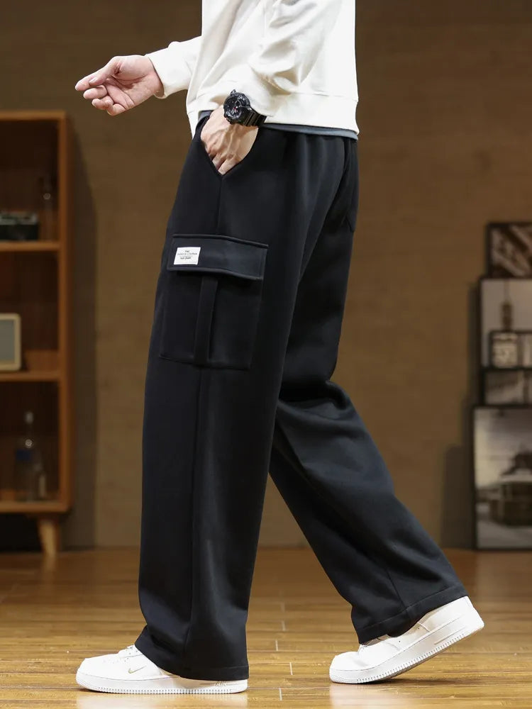 Multi Pocket Baggy Sweatpants