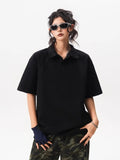 American Heavy Patchwork Polo T-Shirt