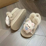 Cozy Warm Suede Ankle Shoes