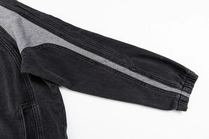 Shadow Stripes Denim Jacket