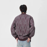 Cozy Textured Raglan Crew Neck Sweatshirt