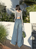 Y2K Vintage High Waist Hip Hop Slim Jeans