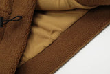 Loose Sleepy Bear Ears Fleece Jacket
