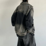 High-Quality Vintage Washed Denim Jacket