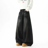 Vintage Patchwork Loose Wide Leg Jeans