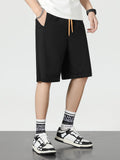 Mid-waist Drawstring Short