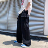 Y2K Japanese Style Loose Straight Leg Cargo Pants