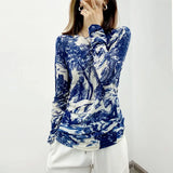 Women Trendy Elegant Floral O-Neck T-Shirt