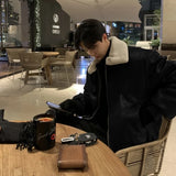 Men's Warm Thick Winter Leather Jacket
