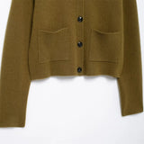 American Style Vintage Long-Sleeved Cardigan