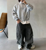Sportswear Color Block Zip Up Sweatshirt