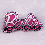 Barbie Chic Enamel Pins Girls Brooch