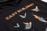 Vintage Burning Butterfly Hoodie