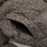 Elevated Comfort Thick Knitted Puffer Jacket