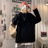 Long Sleeve Oversized Blank T-shirt