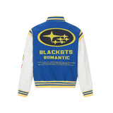 Retro Letter Embroidery Baseball Varsity Jacket