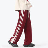 Winter Y2K Corduroy Wide Leg Sports Sweatpants