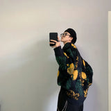 Men Cozy Pineapple Jacquard Knitted Cool Sweater