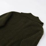 Y2K Warm Loose Zipper Knitted Cardigan