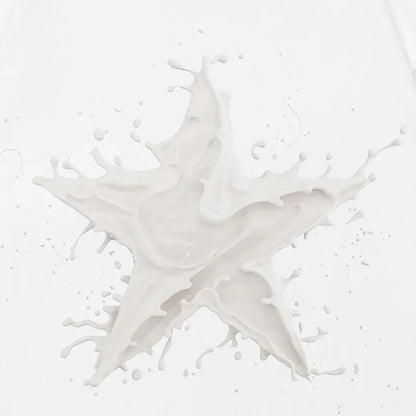 Splashing Milk Star Graphic T-shirt