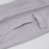 Vintage High Waist Wide Leg Cargo Pants