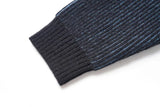 Y2K Grunge Knitted Stripe Ribbed Sweater