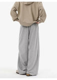 Heavy weight Elastic Straight Leg Sports Sweatpants